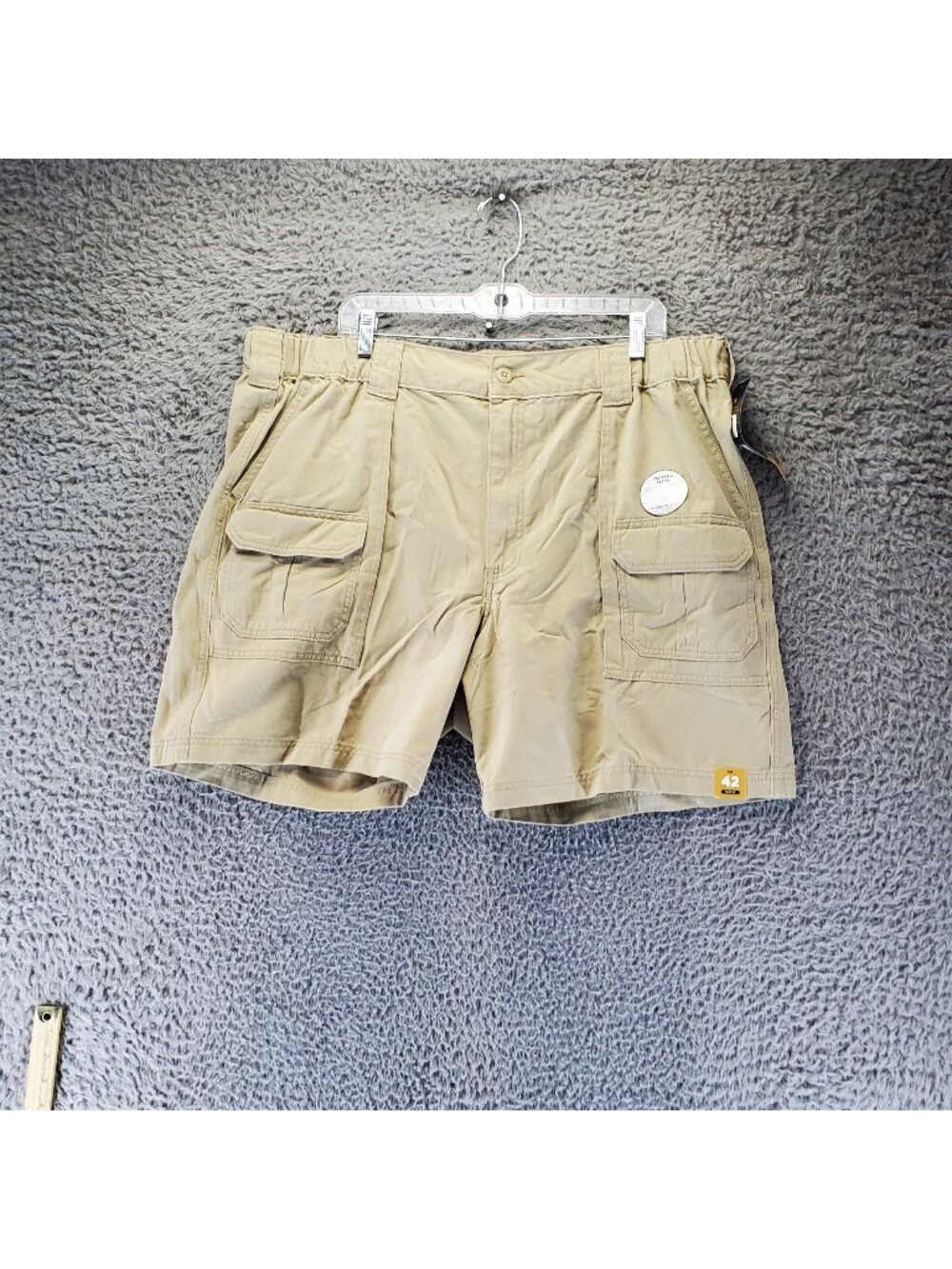 Lee Shorts Mens 42 Tan Cargo Cotton Utility Relaxed Fit Gorpcore *NWT*